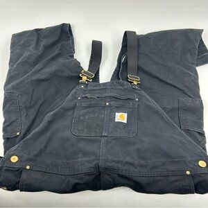 Carhartt R01 Duck Bib Overall Pant - Men's Work Overalls 44x30